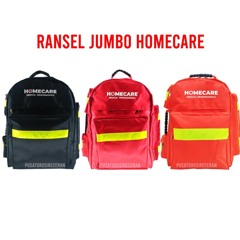 LUAR BIASA Home Care Tas Perlengkapan Medis Home Care Emergency Kit Tas P3K SAR Homecare