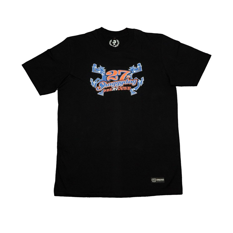 T-SHIRT - SHAGGYDOG BE27OGET BLACK