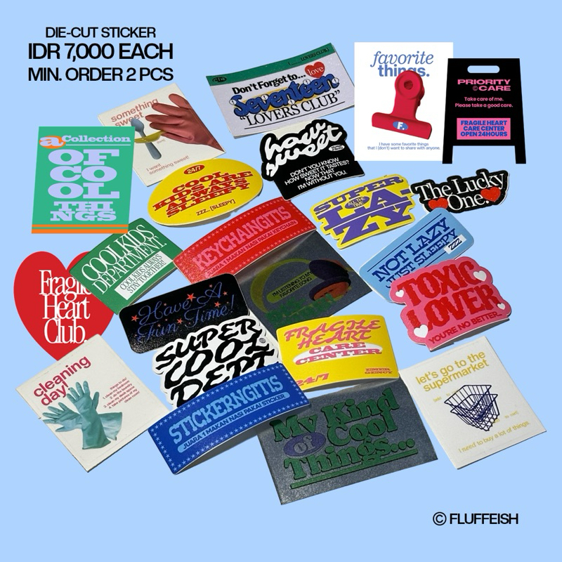 

FLUFFEISH - DIECUT STICKER