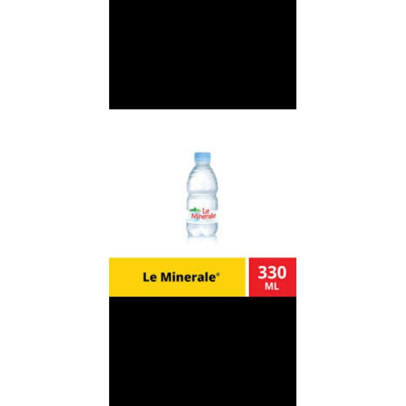 

le minerale 330ml