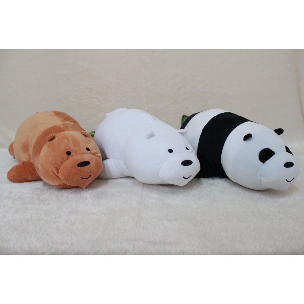 DAHSYAT Boneka Bear Tidur Lying PandaFriends Ukuran M Lying Panda