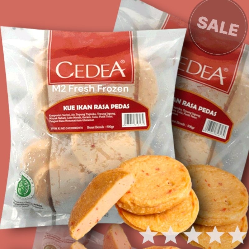 

Kue Ikan Pedas Cedea 500 Gram | Bulat