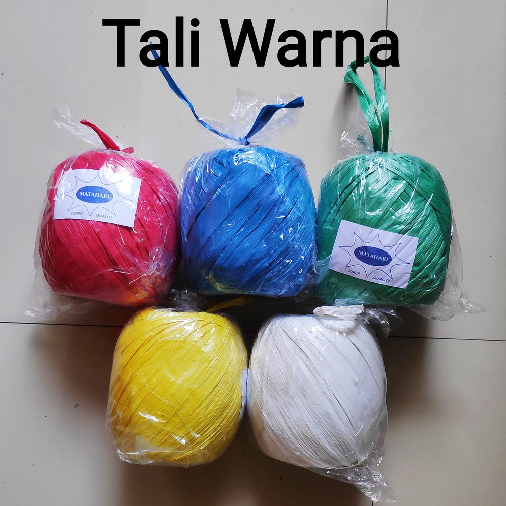 

NEWPRODUCT Tali Rafia Warnawarni Tali warna Tali Ikat I Tali Warnawarni