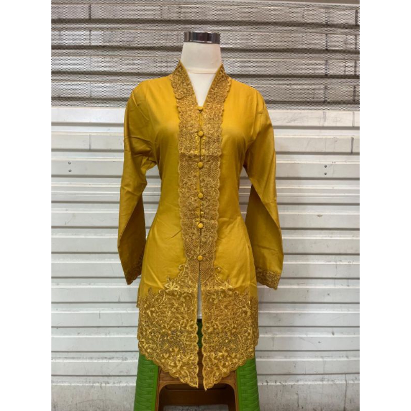 Atasan  Kebaya Encim Senada Lengan Panjang /Kebaya Encim Katun Toyobo