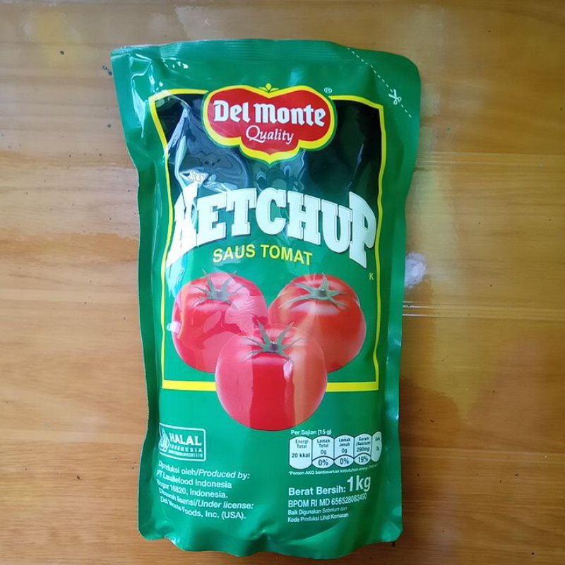 

Saus Tomat DelMonte 1 Kg Refill