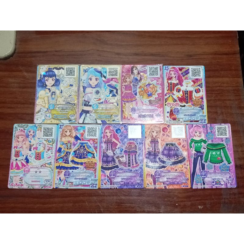 Aikatsu friends & aikatsu stars non print satuan premium original asli