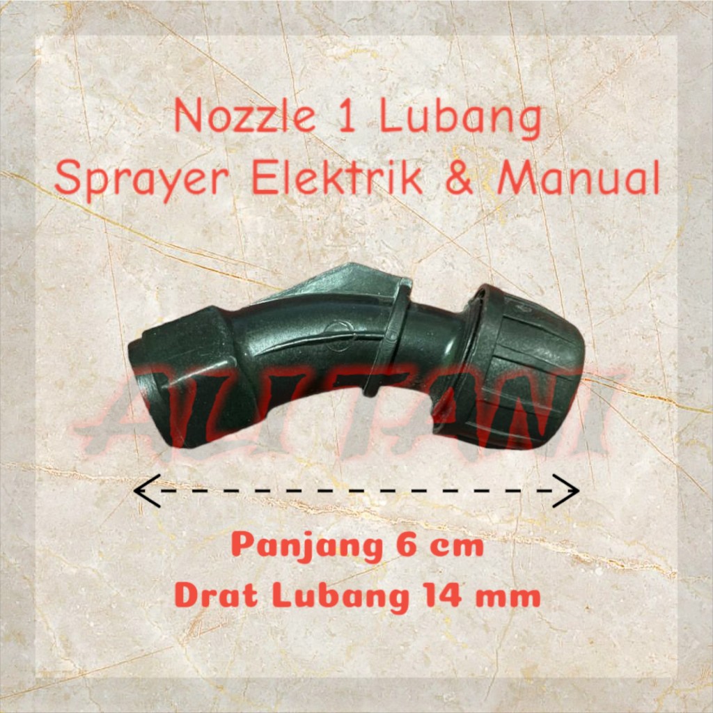 Nozzle/Spuyer 1 Lubang/Mata 1 Sprayer Elektrik & Manual