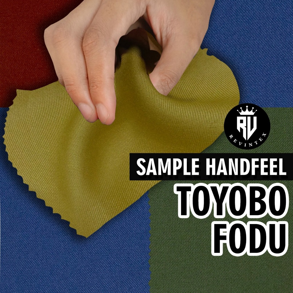 Sample Handfeel Kain Toyobo Fodu - REVINTEX BANDUNG