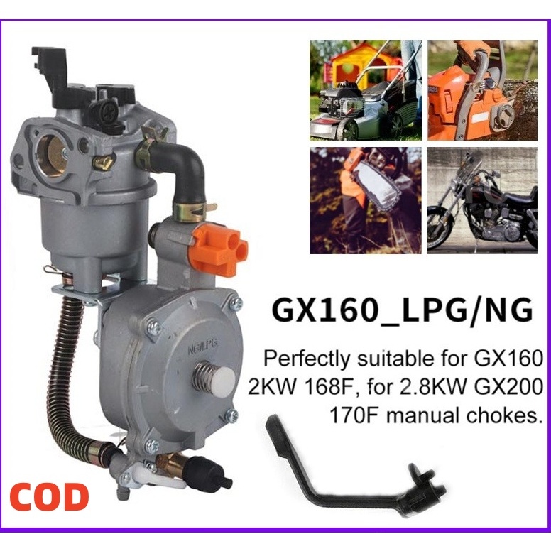 Carburator Gas LPG Carburator Converter To LPG GX 160 Sampai GX 200 Karburator Genset Pompa Konverte