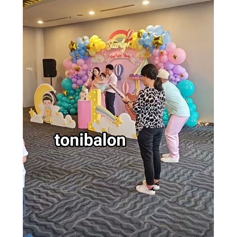 Dekorasi balon ulang tahun anak-anak