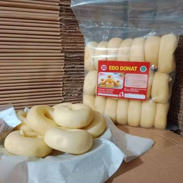 

DONAT KENTANG 3D EDO ISI 20PCS LENGKAP DENGAN GULA HALUS