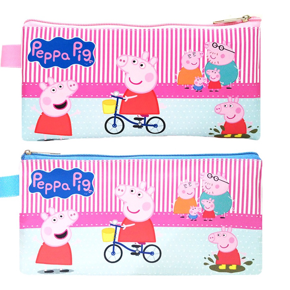 

LIMITLESS Mini Case PEPPA PIG Stationary Organizer Pencil Case Tempat Pensil Travelling Organizer