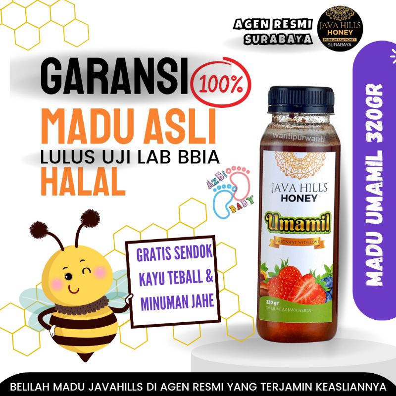 

Madu javahills ibu hamil / naikan BB janin sehat aman Kurma Ajwa Javahillshoney Madu Bumil Busui java hills honey 320gram ASLI BISA COD