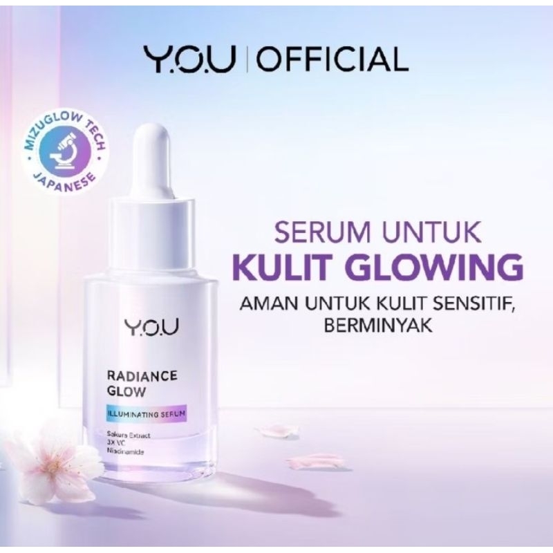 YOU Radiance Glow illuminating Serum 20ml / Serum Wajah