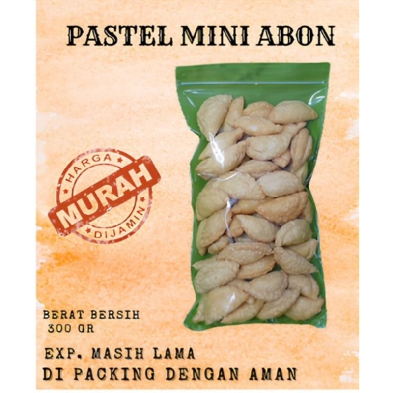 

DIJAMIN MURAH SNACK Pastel Mini Abon 300 Gram| SNACK RENYAH DENGAN GURIH ABON