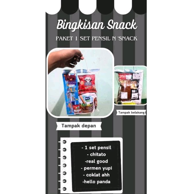 

Bingkisan Snack ultah ekonomis murah