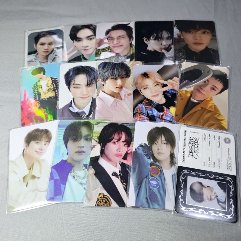 NCT Dream NCT 127 WayV photocard Jisung starry we ISTJ seasons greeting Haechan Glitch mode ISTJ QR 