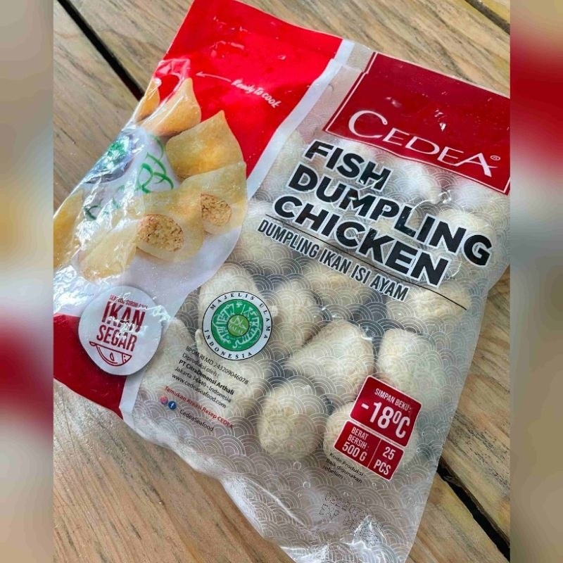 

[FROZENFOOD] CEDEA Fish Dumpling Ayam 500gram-Free Bubblewarp