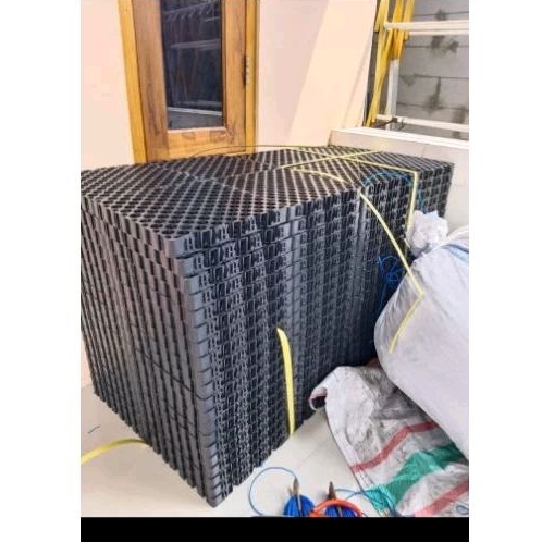 Drainase Cell grade A/alas rumput sintetis 25 cm× 25 cm × 5 cm (1 Pcs)