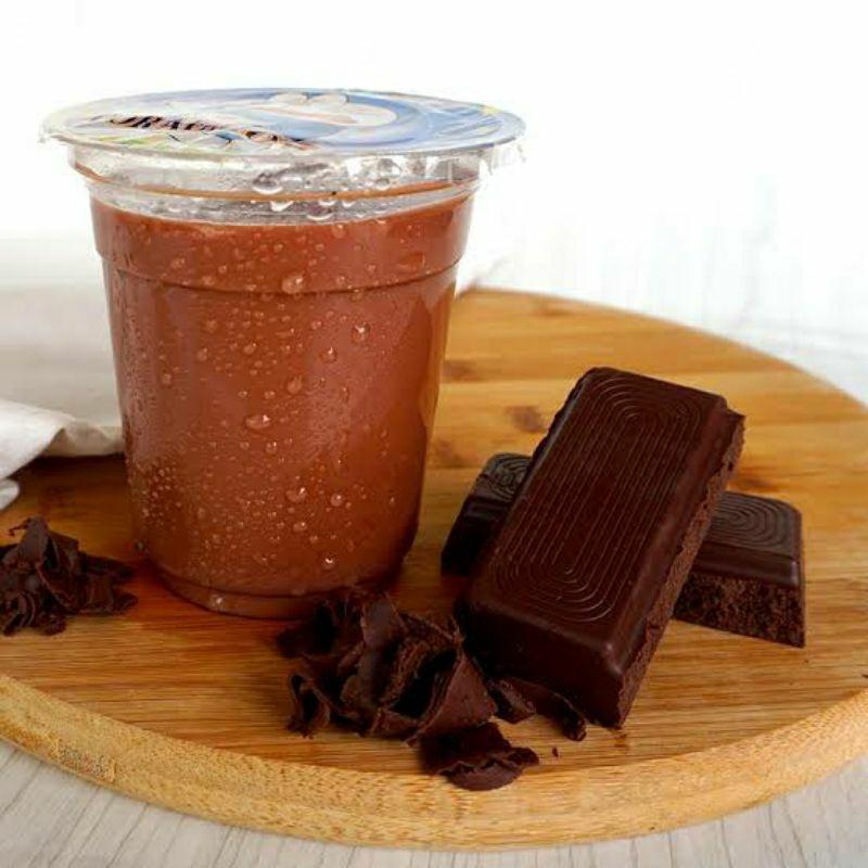 

Es coklat cup 16o kemasan sedang 470ml