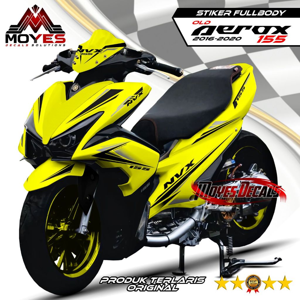 Decal Motor Aerox Old - Stiker Motor Aerox Old Fullbody Premium - Variasi Motor Aerox Old Keren Bgt