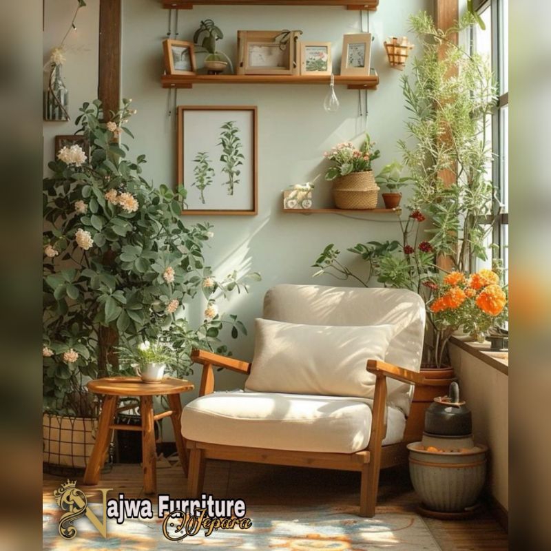 KURSI LOUIS MODERN KURSI SANTAI MODERN KURSI JATI