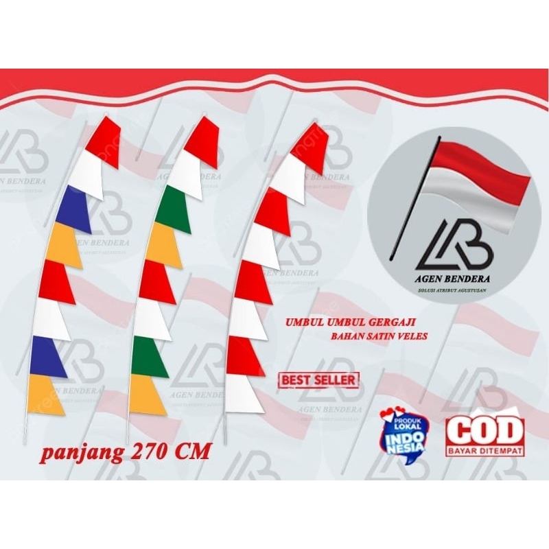 UMBUL UMBUL WARNA WARNI