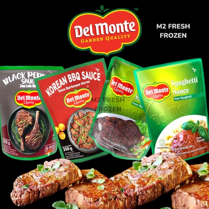 

Saus Delmonte Barbeque | Barbeque Korea | Spagheti | Black Paper 250 gr
