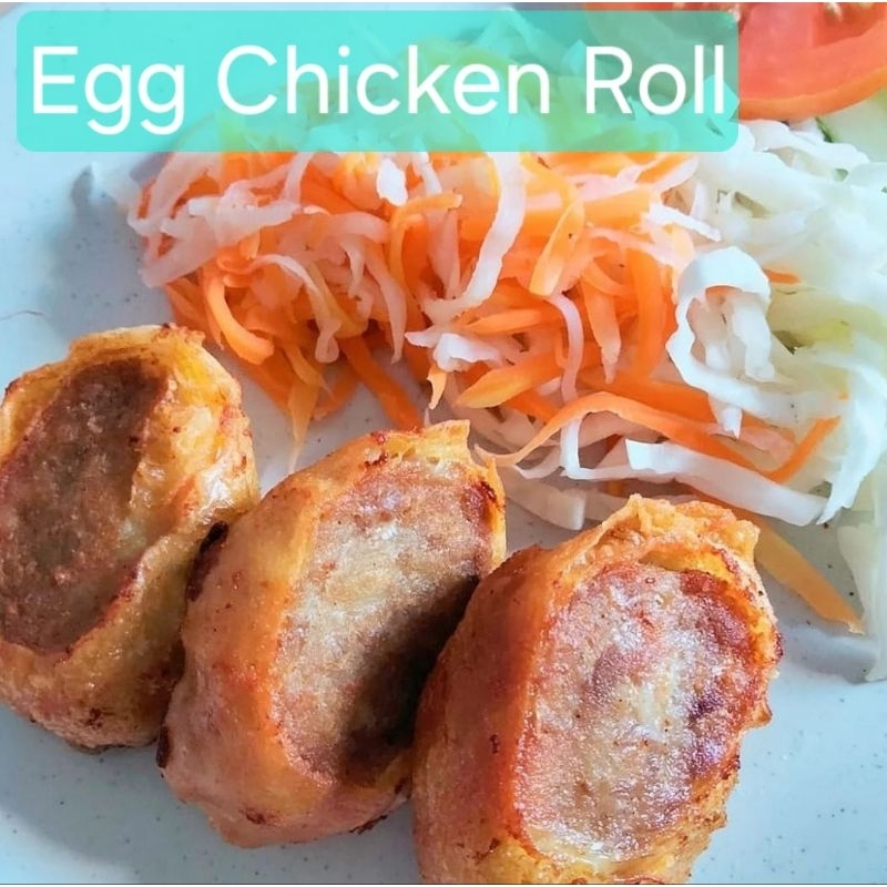 

Egg Chicken Roll /aneka Bento