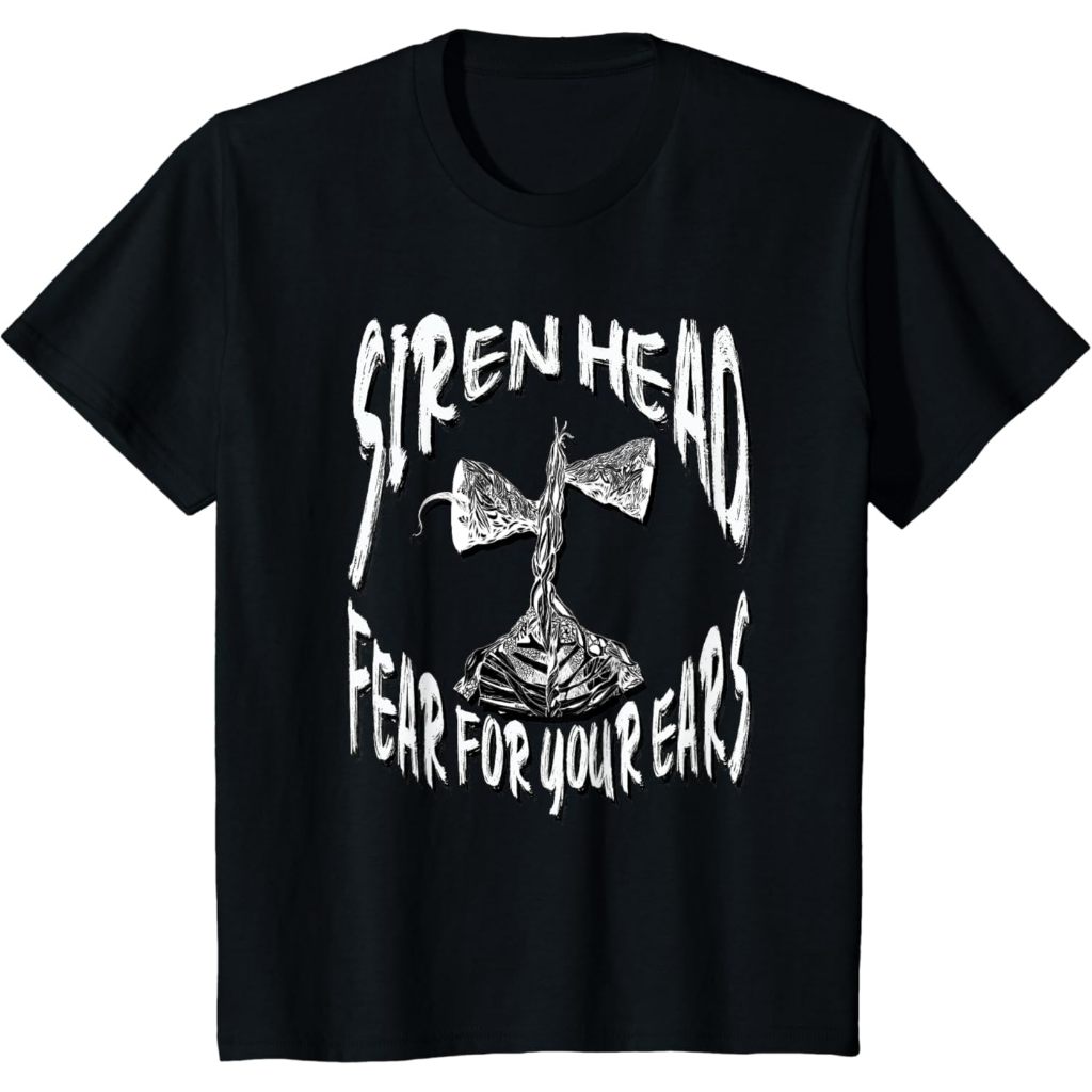 Baju kaos anak Siren head, Sirenhead we all love to escape from Siren head2 T-Shirt