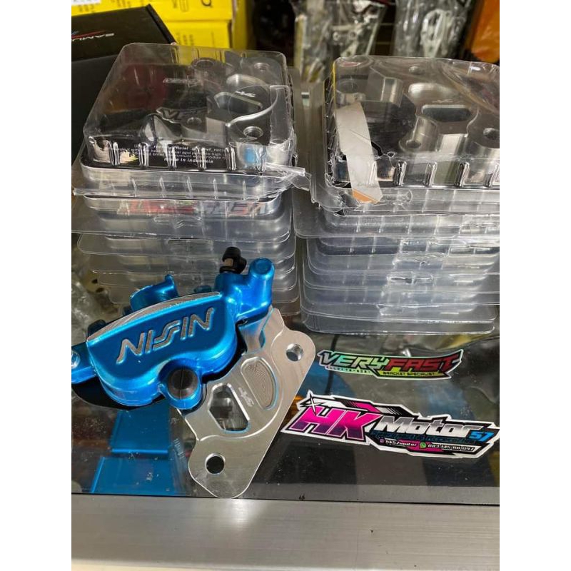 ￼Breket kaliper nissin pnp rx king tahun tua disc 300