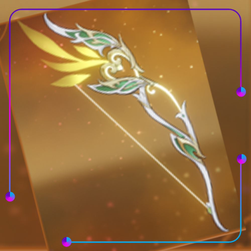 Genshin Impact Properti - Hunter Path - Mainan Panah Kayu Replika