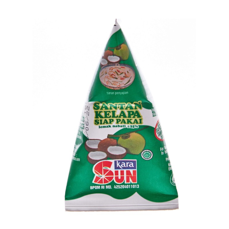 

santan kelapa siap pakai sun kara 65ml
