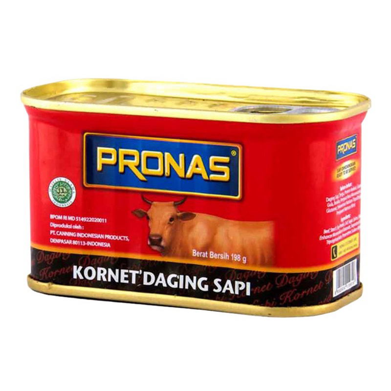 

pronas kornet sapi kaleng 200gr