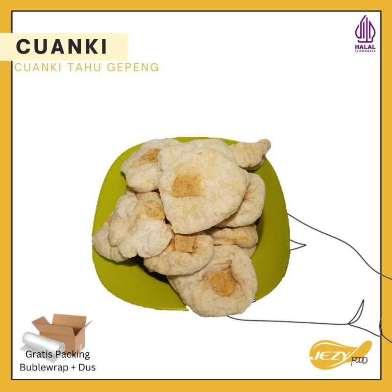

Cuanki Tahu Gepeng / Cuanki Tahu Geprek Isi 500Pcs / 1.000Pcs (Bal)