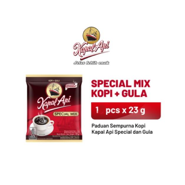 

kopi kapal api mix 23gr 1 pcs