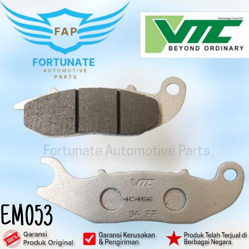 VTC Kampas Rem Depan CB150R Streetfire . Kaliper Nissin Samurai 2P Kanan . RCB  Kanan . CBR 150R . N