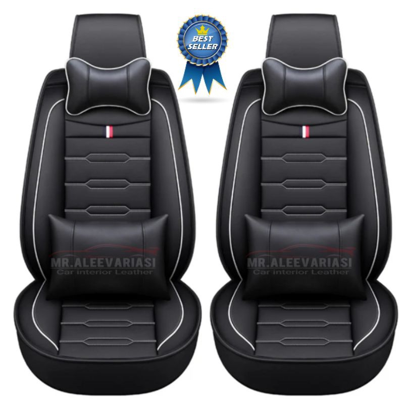 Sarung Jok Mobil Honda Brio Satya 2015 - 2025 fullset depan tengah dan belakang bahan premium