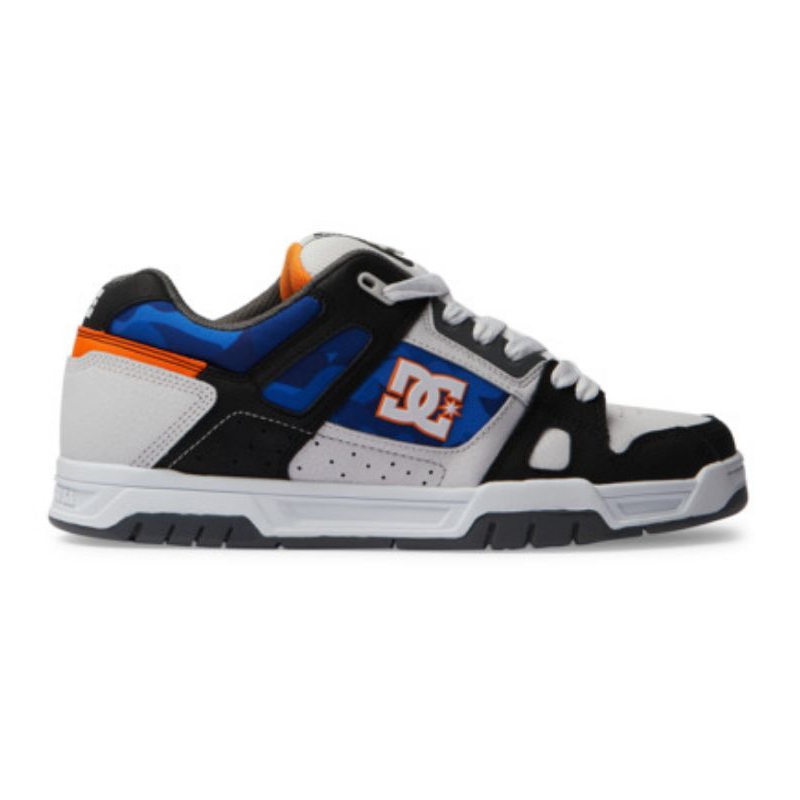 DC SHOES STAG WHITE BLACK ORANGE