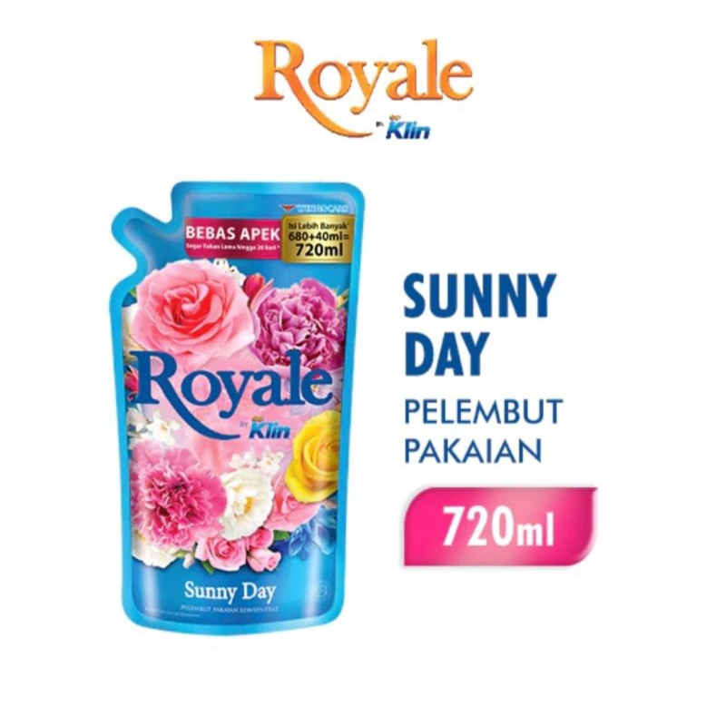 Royale Pewangi Pelembut Pakaian Sunny Day 720ml