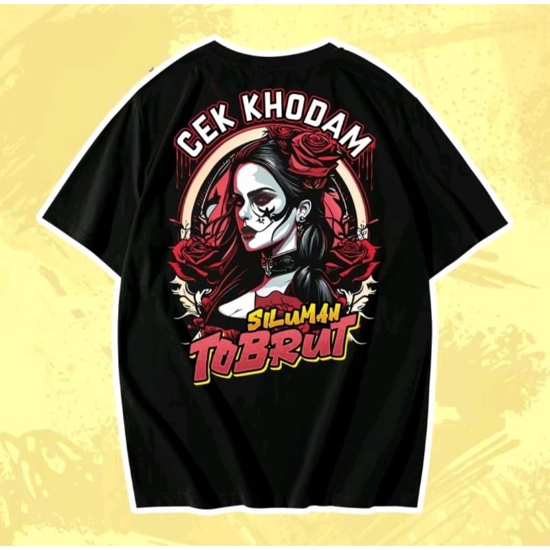 KAOS CEK KODAM PENDAMING/KODAM SILUMAN TOBRUT/VIRAL TIKTOKER/