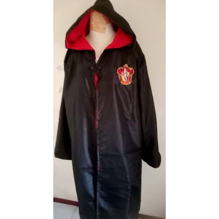 Jubah Hari Puter Cosplay Merah S M L XL XXL XXXL Real picture COD Kostum Cosplay Anime Heri Potter s