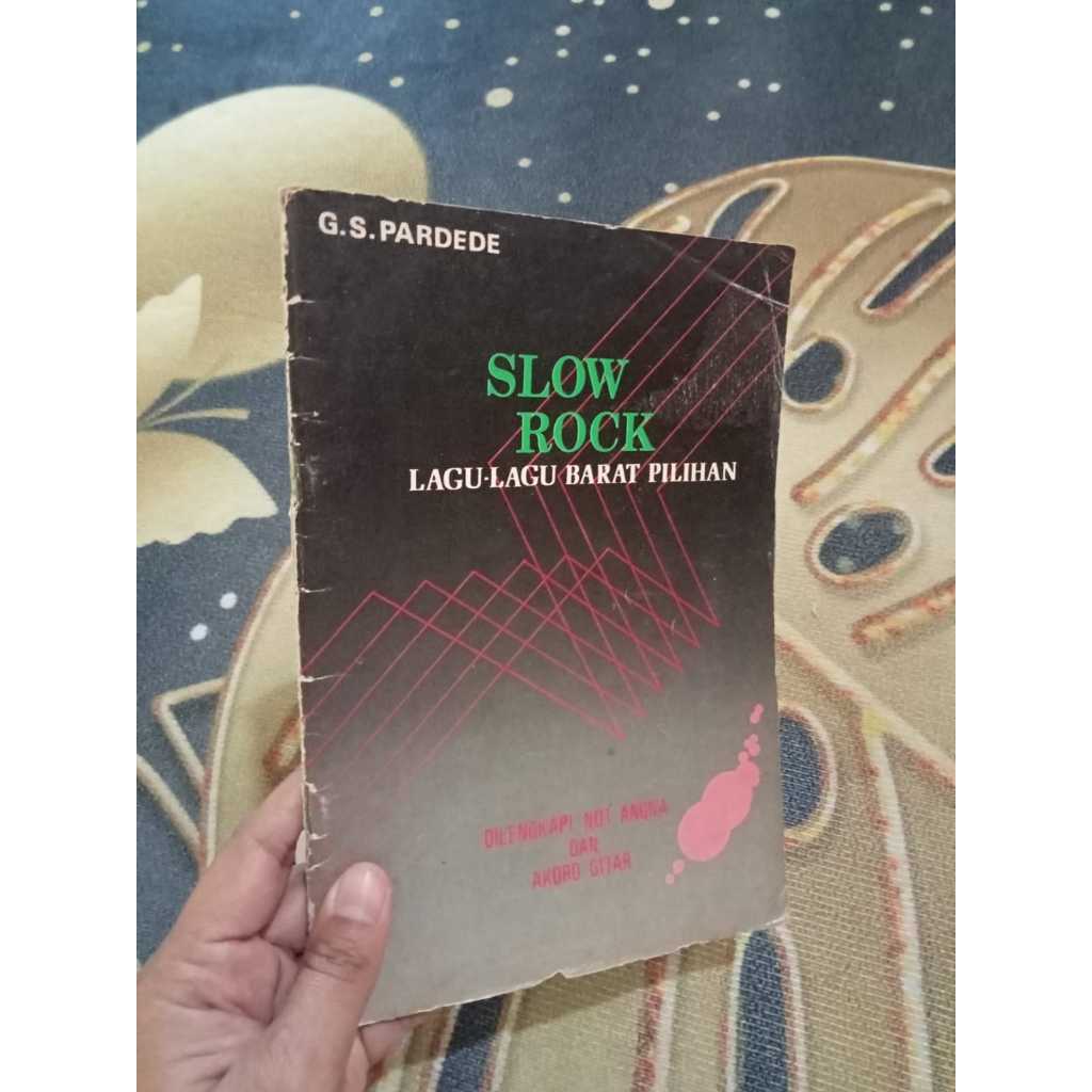 Slow Rock-Buku Lagu-lagu Barat Pilihan dilengkapi Not angka & Akord Gitar