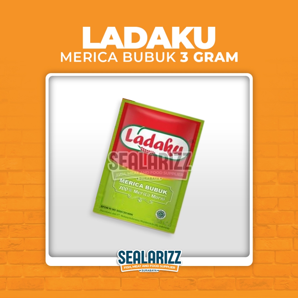 

Ladaku Merica Bubuk / Ladaku 3 Gram / Ladaku / Merica Bubuk / Lada Bubuk / Jual Lada / Lada Putih