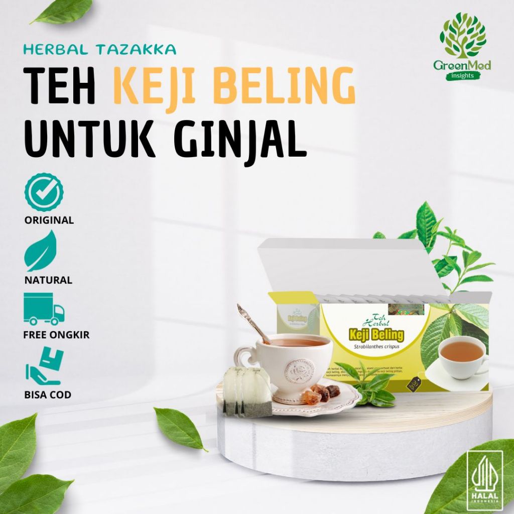 

TEH KEJI BELING TAZAKKA OBAT BATU GINJAL AMPUH TANPA OPERASI HERBAL INFEKSI SALURAN KEMIH KEJIBELING
