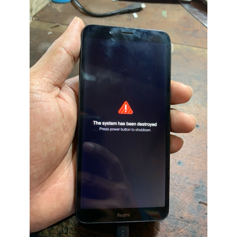 Redmi 7a minus eMMC rusak