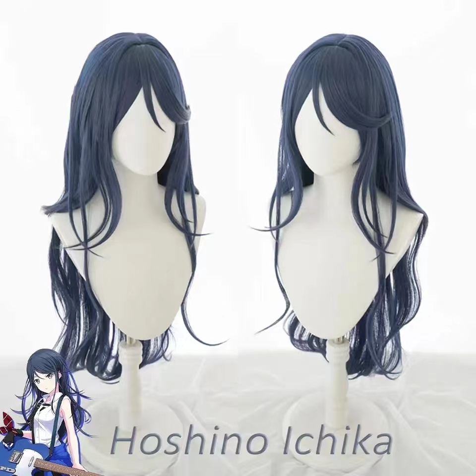 Hoshino Ichika Blue 90cm Cosplay Wig Project SEKAI COLORFUL STAGE Heat Resistant Synthetic Hair Hosh