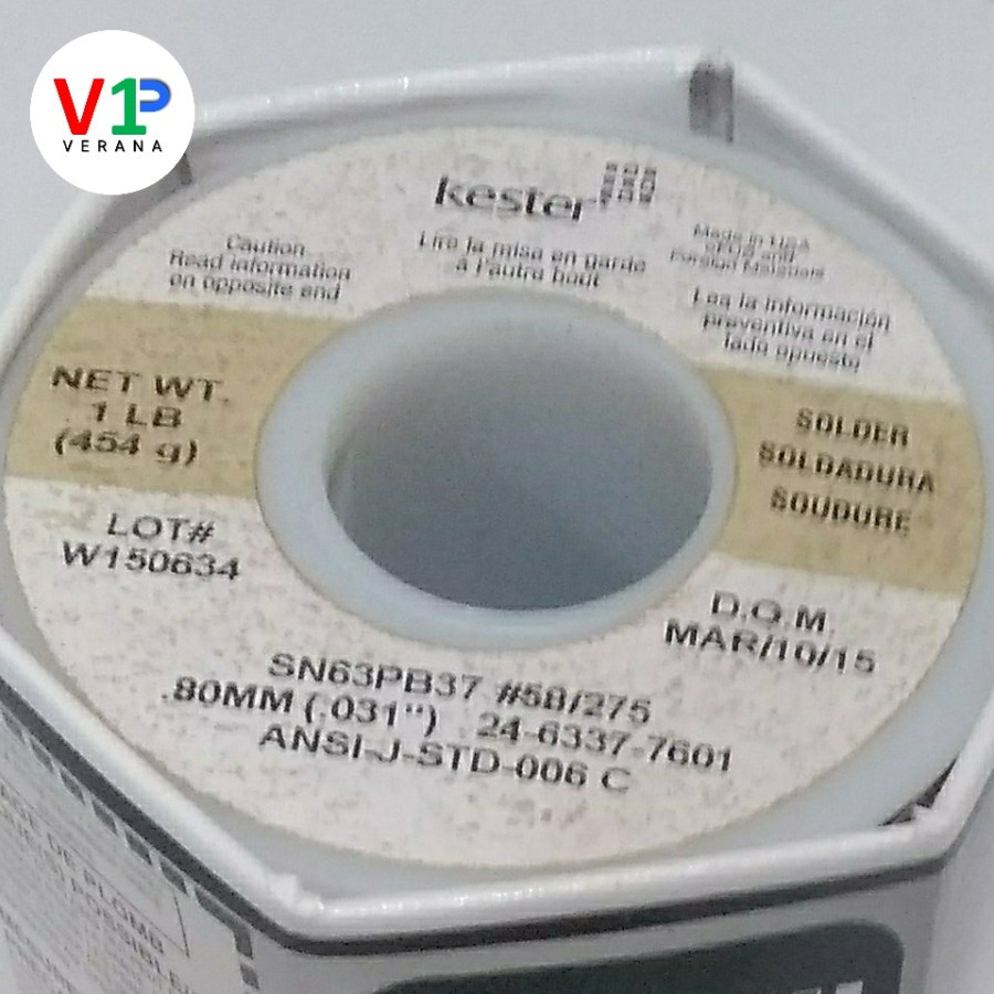 Timah Tenol Solder Audio High End Kester 275 Made in USA