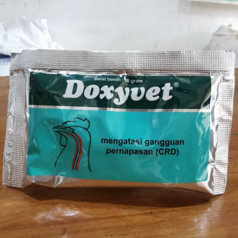 DOXYVET Obat Ayam Ngorok Crd DOXYVET 50 gram