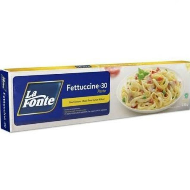 

Lafonte Fettuccine kemasan 225 gram